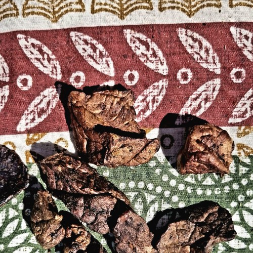 Beef lung pieces